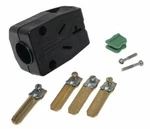 Leviton 287-T 30/50 Amp Angle Plug, 125/250V, 10-30P/10-50P, Non-grounding. Fixed Price $16.01.