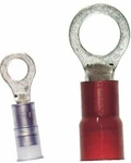 Ancor 230222 Yellow 12-10 Wire #8 Fastener Nylon Insulated Ring Terminal 5/PK. Fixed Price $13.00.