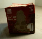 Gardner Bender MS-175 9/16" Nm Cable Metal Staples, Free Shipping. Fixed Price $10.00.