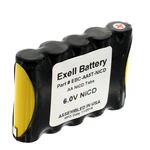 Exell 6V 1000MAH Nicd Battery Pack W/ Tabs Scanner Power Tool Torch Solar. Fixed Price $16.10.