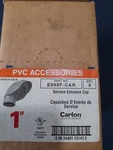 New Carlon Lamson& Sessions Box Of 5 1" E998F-CAR Service Entrance Cap. Fixed Price $25.99.