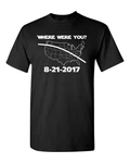 Total Solar Eclipse August 2017 Where Were You Men's Tee Shirt 1648. Fixed Price $10.95.