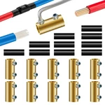 Wire Connector Nut Kit 10PCS 6-10AWG Gauge 80AMP With Heat Shrink Tube. Fixed Price $14.83.