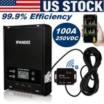 100A Mppt Solar Charge Controller 250V Lcd Regulator 12V/24V/36V/48V W/bt. Fixed Price $175.99.