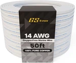 Gs Power 50 Ft Duplex Marine Wire, 14 Gauge Oxygen-free Tinned Copper. Fixed Price $53.92.