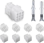 ST6428 Power Connector 4MATCHED Sets 2.13MM Sockets 14-20 Awg Molex Mlx 9PIN. Fixed Price $24.74.