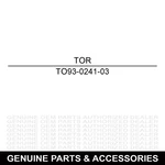Toro 93-0241-03 Steel Deck Blade Recycler Rear Bagger 20 21SE 21SB 21S1B. Fixed Price $43.95.