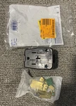 Leviton Straight Blade Receptacle, 3-POLE, 4 Wire With Grounding, Commercial. Fixed Price $9.87.