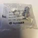 Huber+suhner 24 TNC-50-3-23/133 Bulkhead Jack Coax Connector. Fixed Price $34.37.