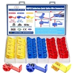140PCS Solderless Quick Splice Wire Connectors, 22-10 Awg Lock Snap Electrica.... Fixed Price $17.09.