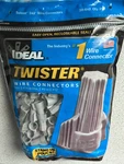 New 250 Pack Ideal 30-642 Twister Wire Connector Model 342 Gray 18-6 Awg. Fixed Price $49.95.