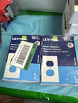 Leviton 88003-WMP Duplex Wall Plates White 20 Pack Open Box. Fixed Price $15.50.
