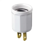 Outlet-to-socket Light Plug White 61-W. Fixed Price $5.13.