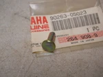 Yamaha Nos ET250, ET300, EC340, CF300, Flat Head Rivet, # 90263-05023. S125A. Fixed Price $6.99.