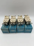 Leviton 5219-I Single Pole Switch Grounding Outlet Ivory 15A 120/277V Lot Of 4. Fixed Price $32.89.