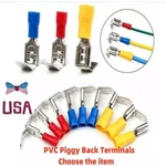 Piggy Back Insulated Spade Terminals 22-10AWG Wire Crimp Connectors 140-50PCS. Fixed Price $13.99.