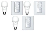 (case 3 Kits) By Ge Wire-free Switch Starter Pack With Soft White Led A19. Fixed Price $24.77.