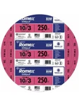 Southwire Romex Simpull 10/3 Nm-b Copper Solid 250 Ft Pink. Fixed Price $350.00.