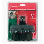 Westinghouse 3 Outlet Outdoor Heavy Duty Covered Adapter Weatherproof 28114. Fixed Price $13.20.
