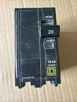 Square D QO220CP Miniature Circuit Breaker - A, Pole, 120/240 Vac. Fixed Price $24.00.