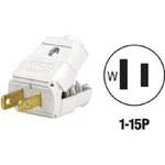 (10)-LEVITON 15A 125V 2-WIRE 2-POLE Hinged Cord Plug, White 036-00101-2WP. Fixed Price $28.89.