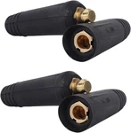 Welding Cable Joint Quick Connector Pair Dinse-style 100AMP-200AMP (#6-#4) 10-25. Fixed Price $18.95.