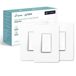 Kasa Matter Smart Light Switch: Voice 3 Pack, White, Compatible. Fixed Price $71.23.