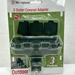 New! Westinghouse 3-OUTLET Covered Adapter Outdoor Unopened And Unsealed. Fixed Price $9.99.