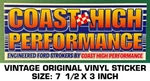 Coast High Performance Ford Strockers - Vintage Original Vinyl Decal Sticker. Fixed Price $9.47.