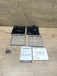 Echogear Black In Wall Cable Hider Dual Gang Pass Through Lot Of 24 Packs. Fixed Price $199.95.