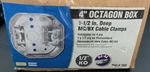 Raco 153 4" Octagon 1-1/2" Deep Bx Box Galvanized 25 Pieces. Fixed Price $69.99.