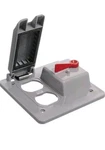 Cantex Weatherproof Rectangle Schedule 40 Pvc Duplex Toggle Switch Cover. Fixed Price $16.59.