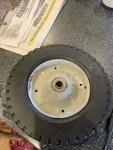 Mtd 734-1412 8.125" Lawnmower Wheel Nos. Fixed Price $24.99.