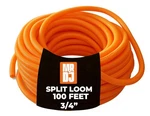 Mr Dj DSLT34OR 100' 3/4" 19MM Orange Split Wire Loom Conduit Tubing Sleeve Tube. Fixed Price $49.99.