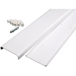 C33 Wiremold Cordmate 3-1/2 In. X 30 White Channel. Fixed Price $51.57.