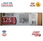 Ge TLM612FCUDP 125A 6-SPACE 12-CIRCUIT Main Lug Load Center Flush Mount. Fixed Price $24.99.