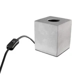 Feit Electric Gray 60W Industrial Style Table Cube Lamp One Size, White,beige. Fixed Price $22.17.