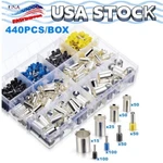 Wire Ferrules Kits Ends Terminals Crimp Connector 440PCS. Fixed Price $17.79.