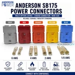 Anderson SB175 Power Plug Connector Kit 175A 600V Choose 6, 4, 2 1/0 Awg. Fixed Price $30.40.