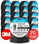 3M Temflex Vinyl Electrical Tape 165 Multi-purpose 3/4" 60FT Black 20 Rolls. Fixed Price $45.00.