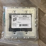 5X, Of Legrand Pass & Seymour AF2G Adorne Sub Frame Only, Gang. Fixed Price $59.99.