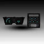 1978-1982 Corvette Digital Gauge Cluster Teal Led DP2002T Made In Usa. Fixed Price $434.06.