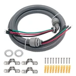 Taurox 1/2" 10-GAUGE Liquid Tight Non-metallic Electrical Conduit Wire Ground. Fixed Price $81.59.