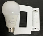 Ge Home Wireless Smart Switch Soft White A19 Bulb Lighting Control. Fixed Price $18.99.