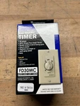 Intermatic FD30MC 30-MINUTE Countdown Wall Timer For Fans And Lights, Ivory-new. Fixed Price $25.95.