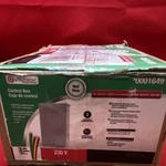 Utilitech Well Pump Control 230V 3-WIRE Box, Mpn 0001649. Fixed Price $64.99.