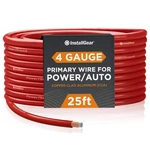 Installgear 4 Gauge Caa Wire - 25FT Automotive Power Ground Cable For Car Am.... Fixed Price $38.25.
