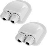 2 Pack IP68 Waterproof Solar Cable Entry Gland By Restmo, Weather Resistant. Fixed Price $21.72.