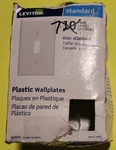 Leviton 88001-WMP 1-GANG Toggle Device Switch Wallplate, Standard Size, 7 Pack. Fixed Price $8.99.