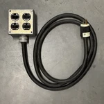 Hubbell 4 Gang Outlet Outdoor Industrial Use Box. Fixed Price $58.31.